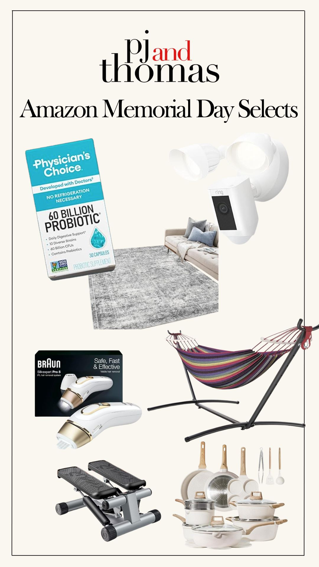 Amazon’s Memorial Day deals are rolling in and we rounded up some favorites you might not want to miss — everything from home upgrades to wellness and even a hammock for summer lounging. All linked and all on sale! 🛋️🔥
 

 #LTKSaleAlert