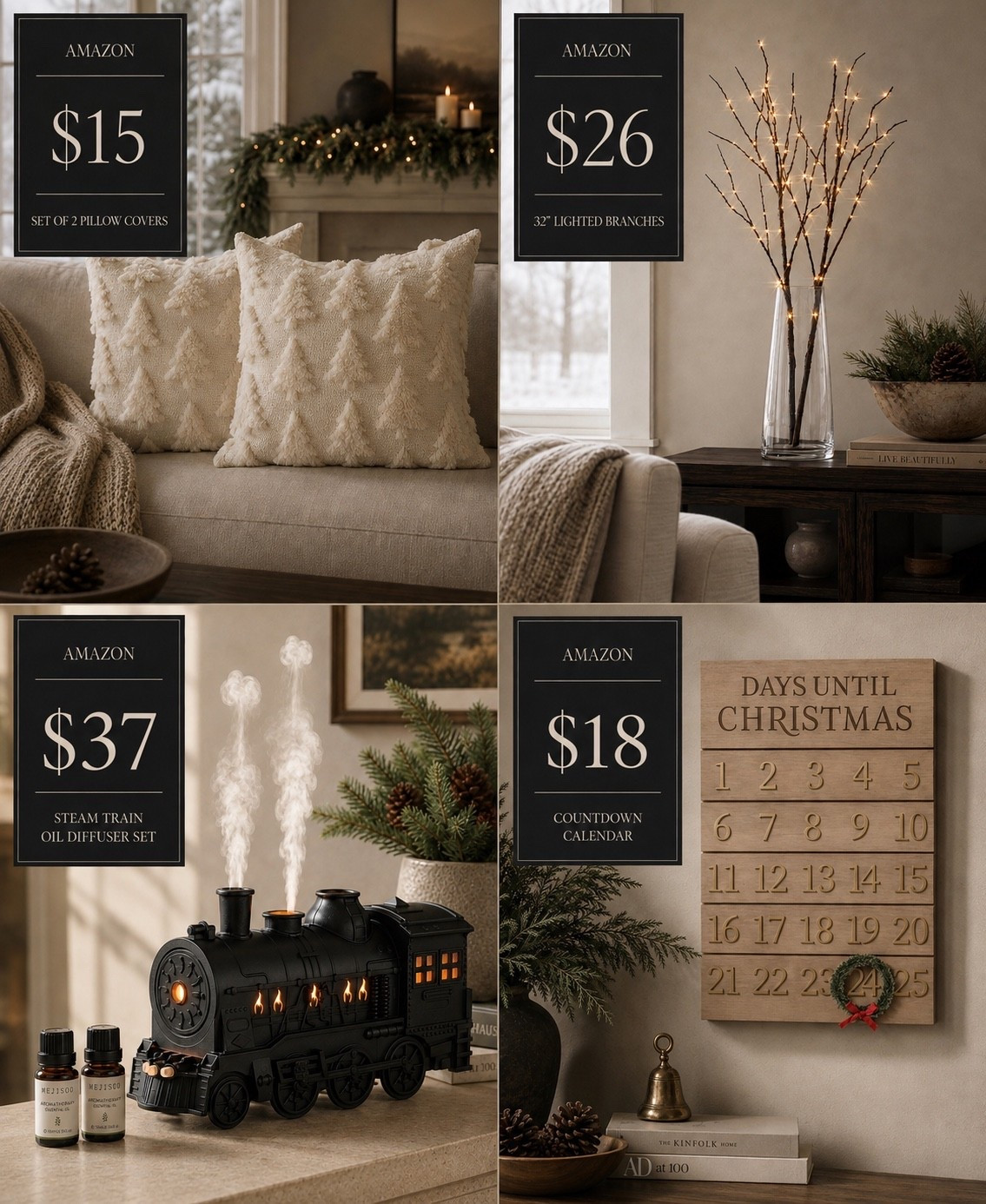 Shop early Amazon Christmas decor!

Comment SHOP below to receive a DM with the link to this post on my LTK ⬇ https://liketk.it/6lpPC

#LTKHome #LTKSaleAlert #LTKSeasonal