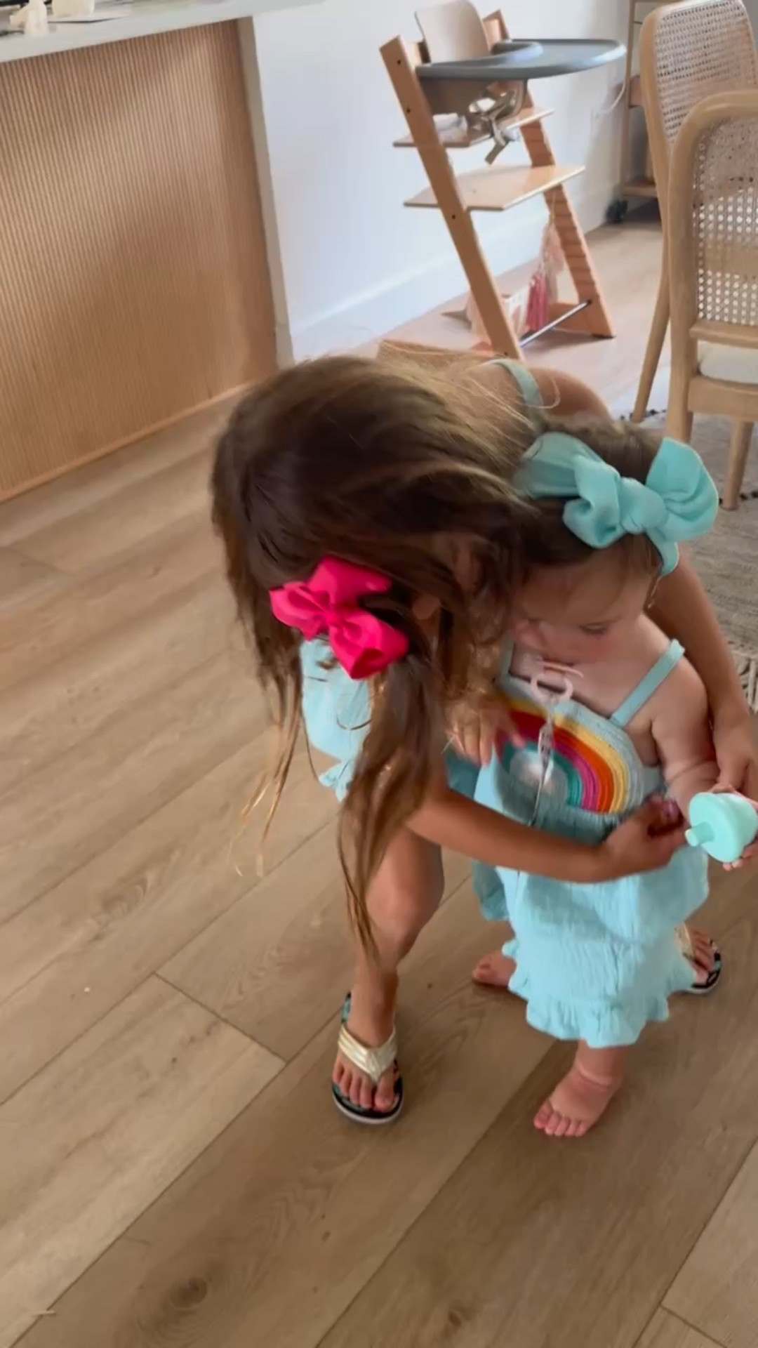 Matching outfits for the girlies today. I especially love this blue with Banksy’s blue eyes 🩵
 


#LTKFindsUnder50 #LTKFamily #LTKKids