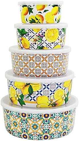 10 Pieces Airtight Food Storage Containers Set - BPA Free Kitchen and Pantry Organization Meal Prep  | Amazon (US)