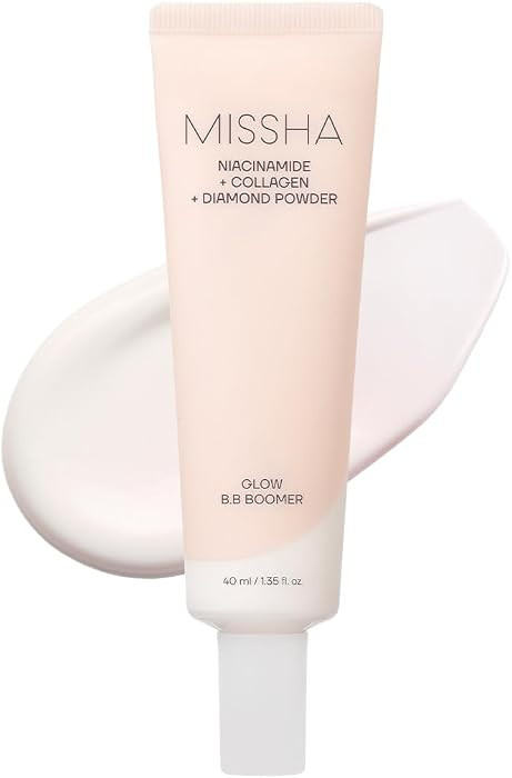 MISSHA M BB Boomer Face Primer, Korean Dewy Glow Makeup Base 1.35 oz | Amazon (US)