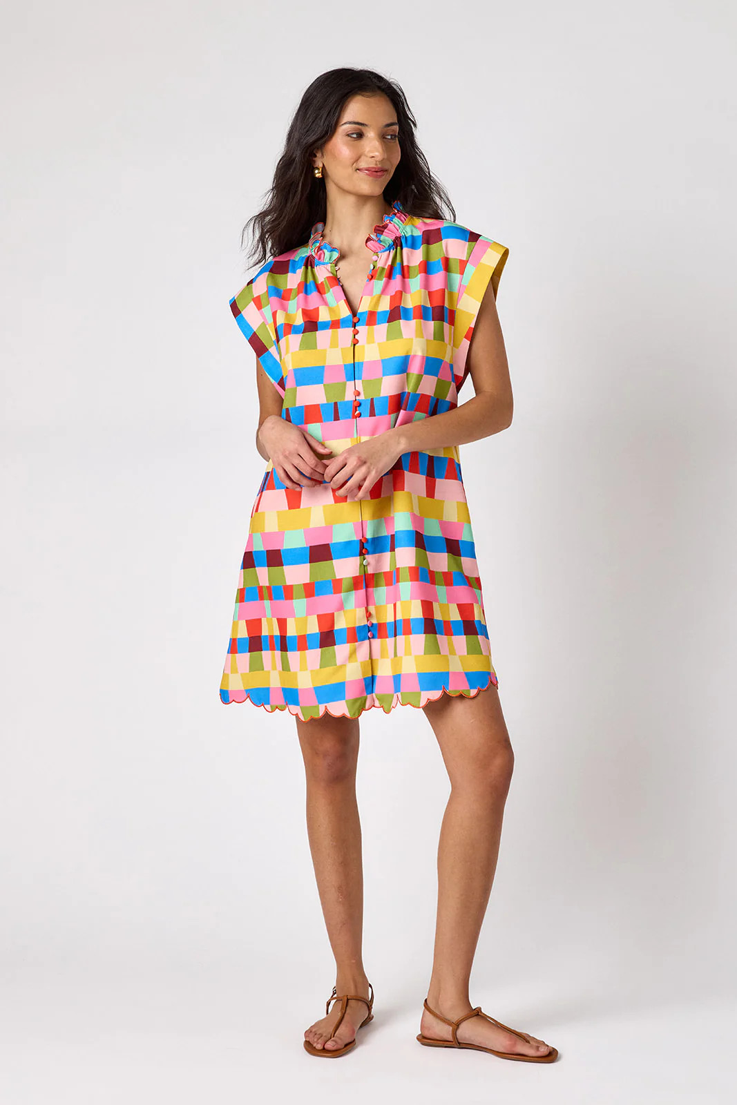 Lee Lee Dress | Button Front Shift Dress | CROSBY by Mollie Burch | CROSBY by Mollie Burch