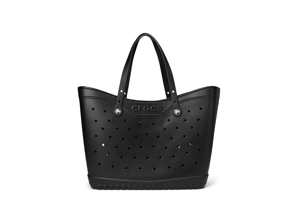 Crocs Large Tote Tote Handbags Black, Synthetic | Zappos