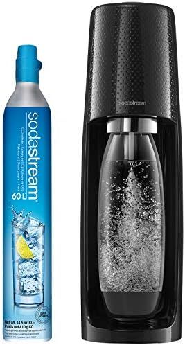 sodastream Fizzi Sparkling Water Maker (Black) with CO2 and BPA free Bottle | Amazon (US)