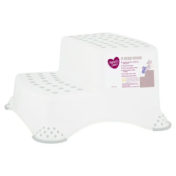 Parent's Choice 2-Tier Step Stool, Grey | Walmart (US)