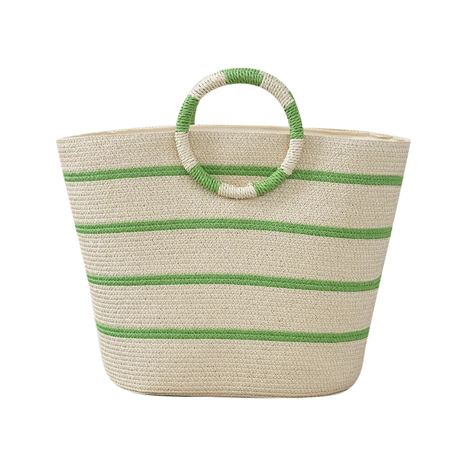 Beach Bags for Women Straw Tote Bag Summer Beach Bag Large Woven Straw Tote for Vacation Holiday | Walmart (US)