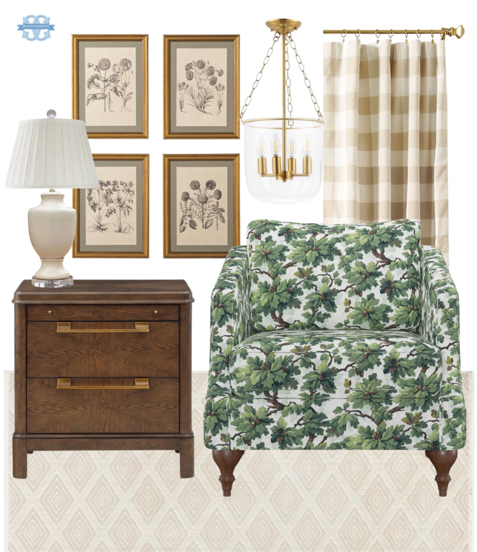 Traditional Green home decor 💚

Living Room Decor, Grandmillennial, Accent Chair, Lamp, Rug, Nightstand

#LTKhome