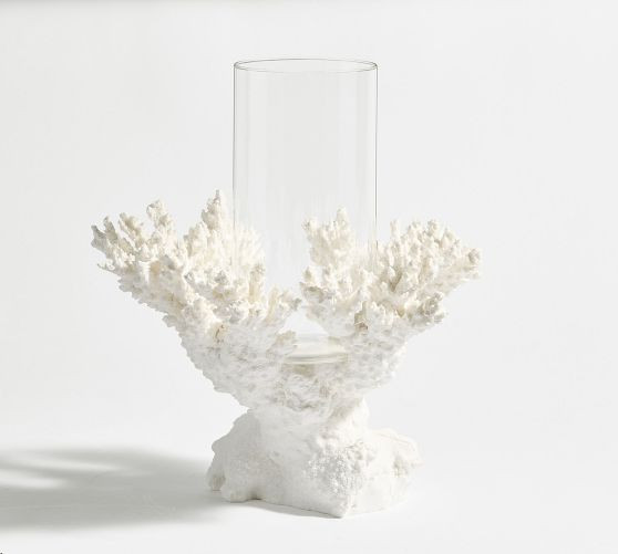 Coral Candle Holder | Pottery Barn (US)
