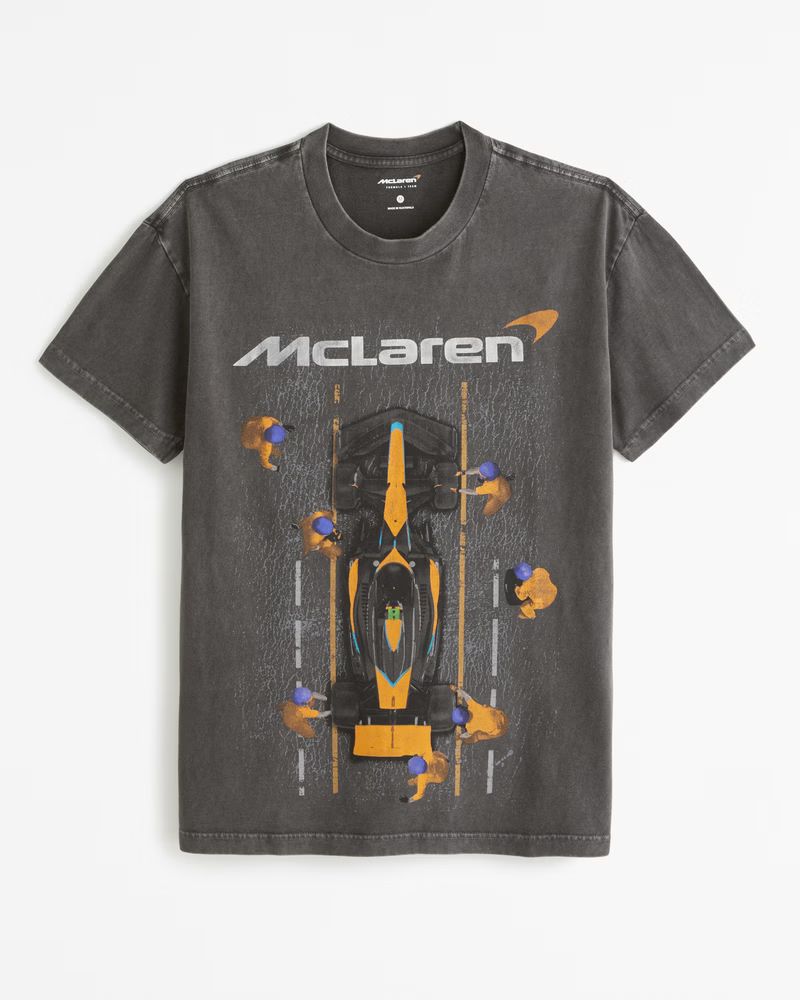 Gender Inclusive McLaren Graphic Tee | Gender Inclusive Gender Inclusive | Abercrombie.com | Abercrombie & Fitch (US)