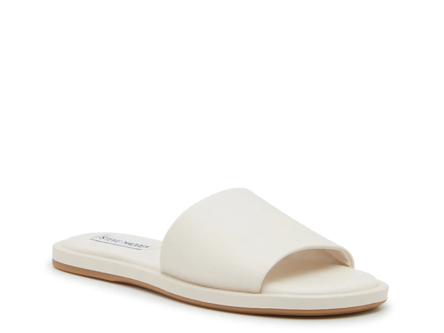 Steve Madden Sienna Sandal | Women's | Bone White Leather | Size 9.5 | Sandals | DSW