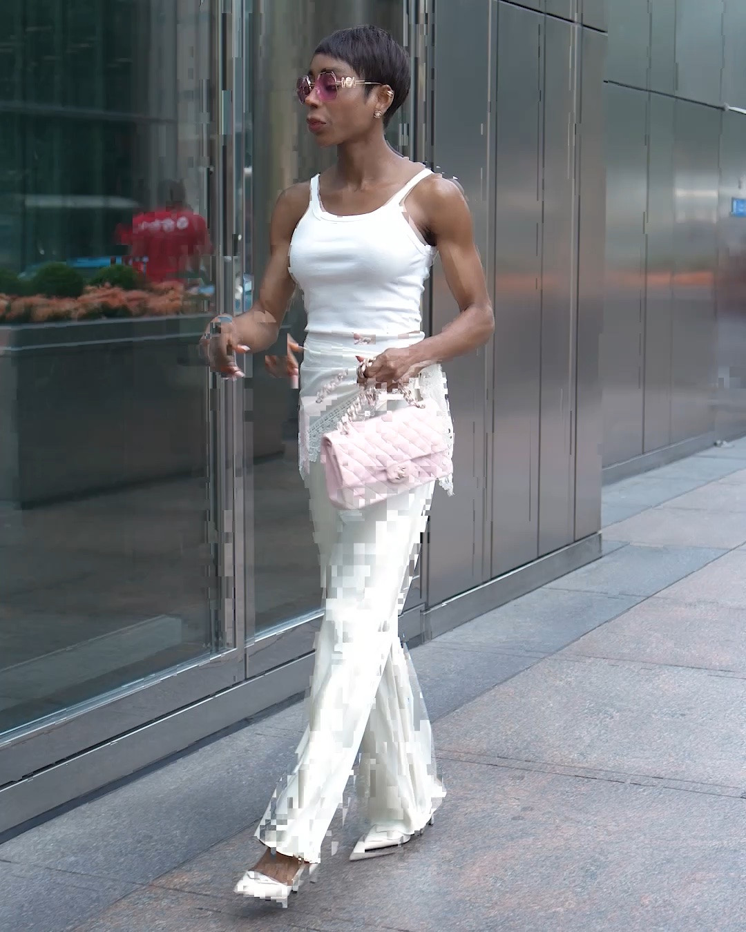 Current favourite neutral outfit. 🤍

quiet luxury, old money style, neutral outfit, summer outfit, white trousers, luxury fashion, London style, feminine fashion, capsule wardrobe.

#LTKsummer #LTKstyletip #LTKmodest