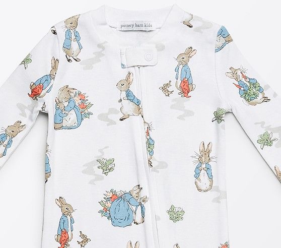 Peter Rabbit™ Organic Nursery Pajama | Pottery Barn Kids