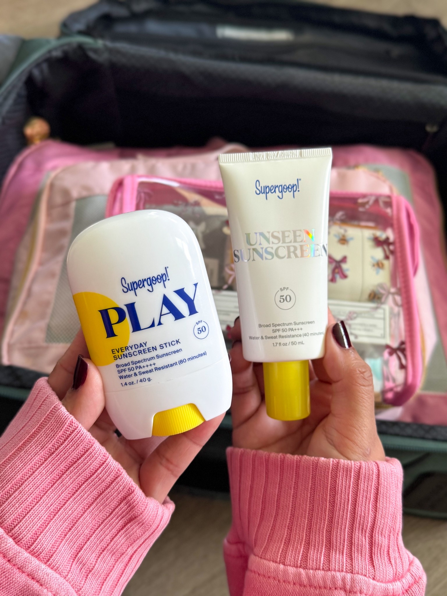 #ad Here’s another reason for a Target run! I had to restock my favorites for my trip to NYC! I just couldn’t leave without my @supergoop must haves ✈️😍 These are made with high quality ingredients that won’t irritate the skin and hydrates skin all day long. I just love that they’re weightless and scentless formula. Perfect combo for traveling. Make sure to grab Supergoop at @Target  or Target.com🎯

#TargetFinds #Supergoop #SupergoopPartner #TargetPartner #Target


#LTKselfcare #LTKTravel #LTKBeauty