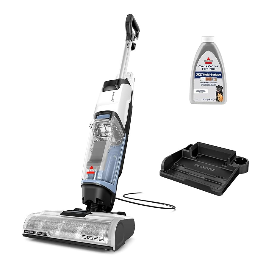 BISSELL CrossWave Edge, Multi-Surface Hard Floor Cleaner Wet Dry Vacuum with Zero-Gap Edge Techno... | Amazon (US)