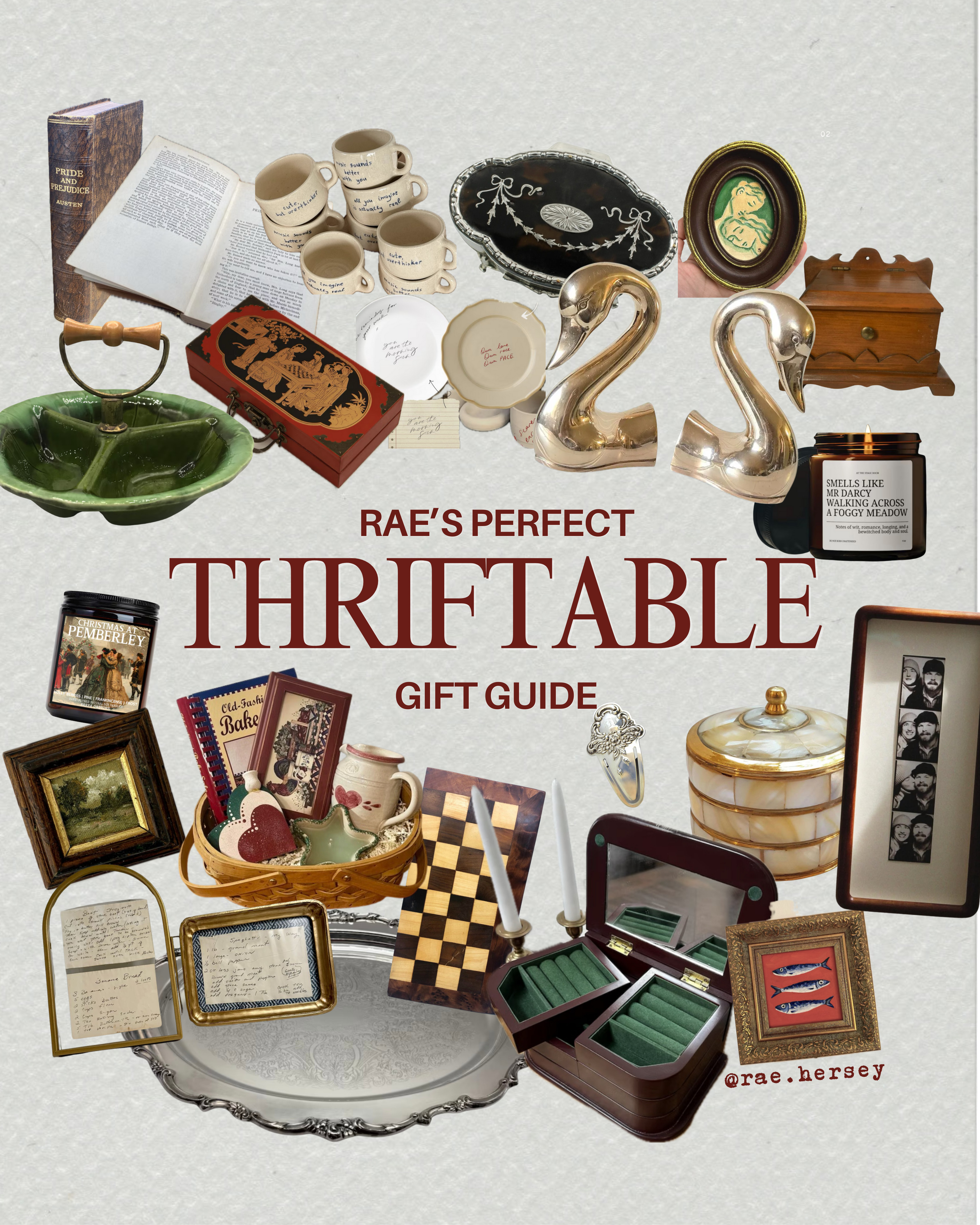 thriftable gift guide for your loved ones! everything pictured here is from etsy, but is a great thought starter for your own holiday thrifting. I love that these are customizable to your loved one + can be very thoughtful and meaningful gifts <3  

 

#LTKGiftGuide #LTKHoliday