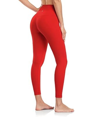 HeyNuts Essential 7/8 Leggings, Buttery Soft Pants Hawthorn Athletic Yoga Pants 25'' | Amazon (US)