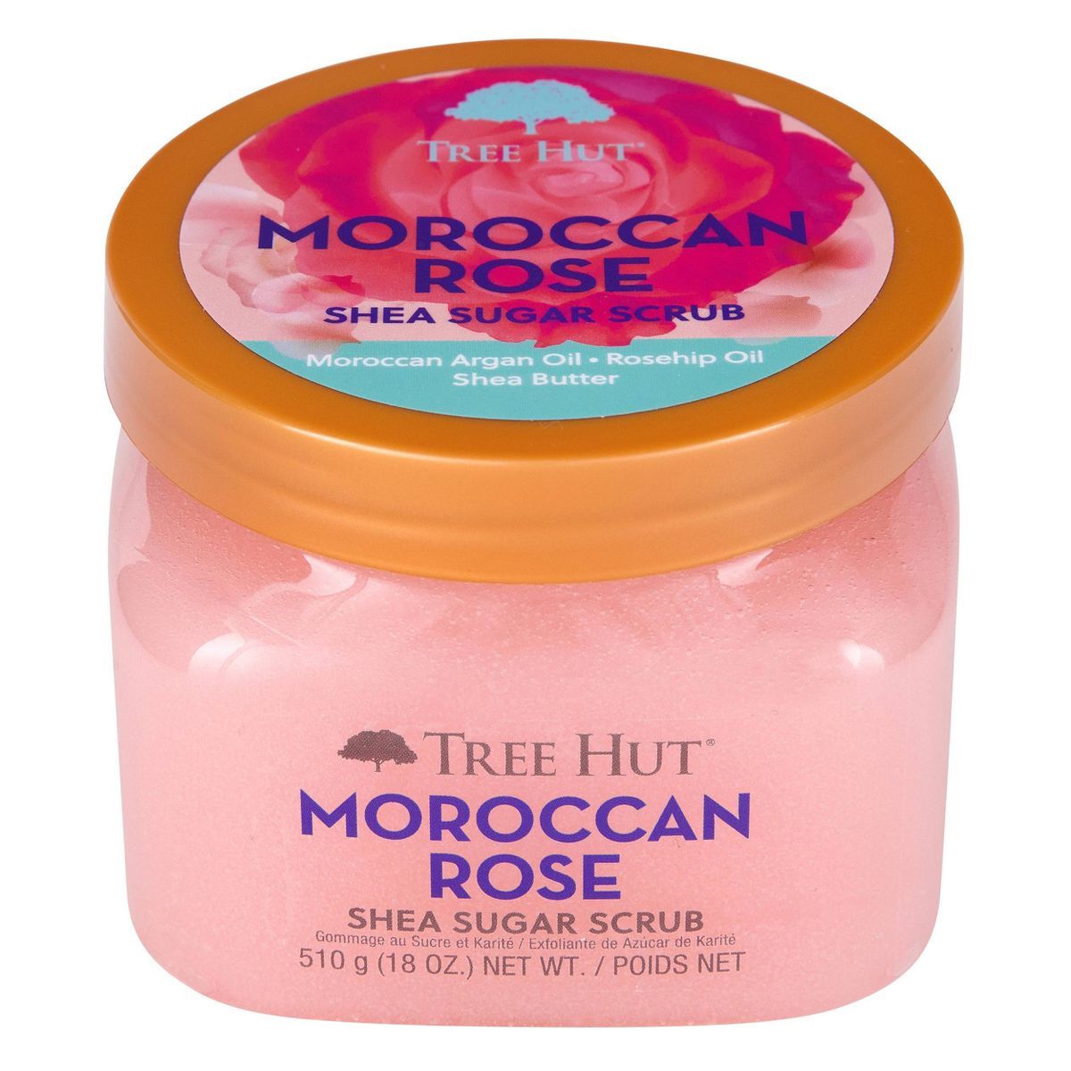 Tree Hut Moroccan Rose Shea Sugar Body Scrub - 18oz | Target