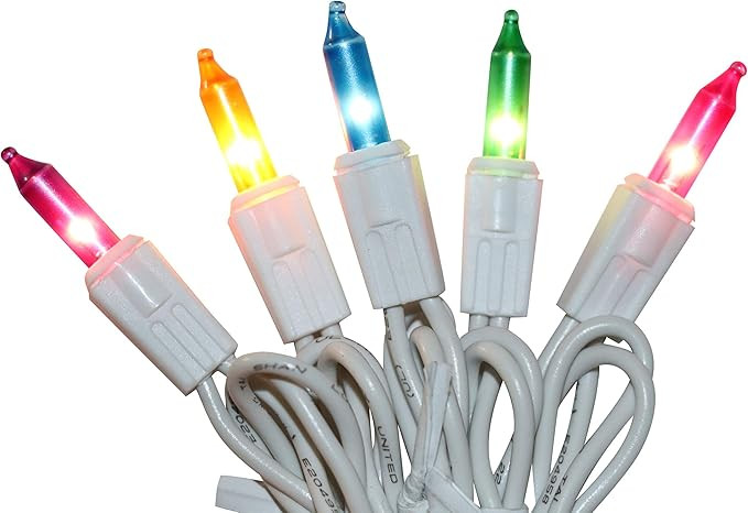 dobar Holiday Essentials Easter String Lights - 100 Mini Easter Lights on White Wire - UL Listed | Amazon (US)