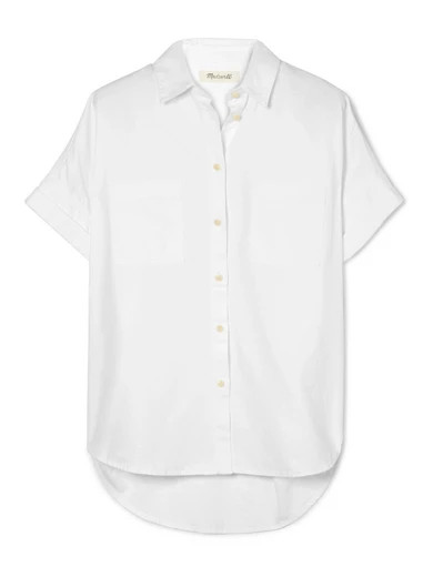 Madewell - Courier Cotton Shirt - White | NET-A-PORTER (US)