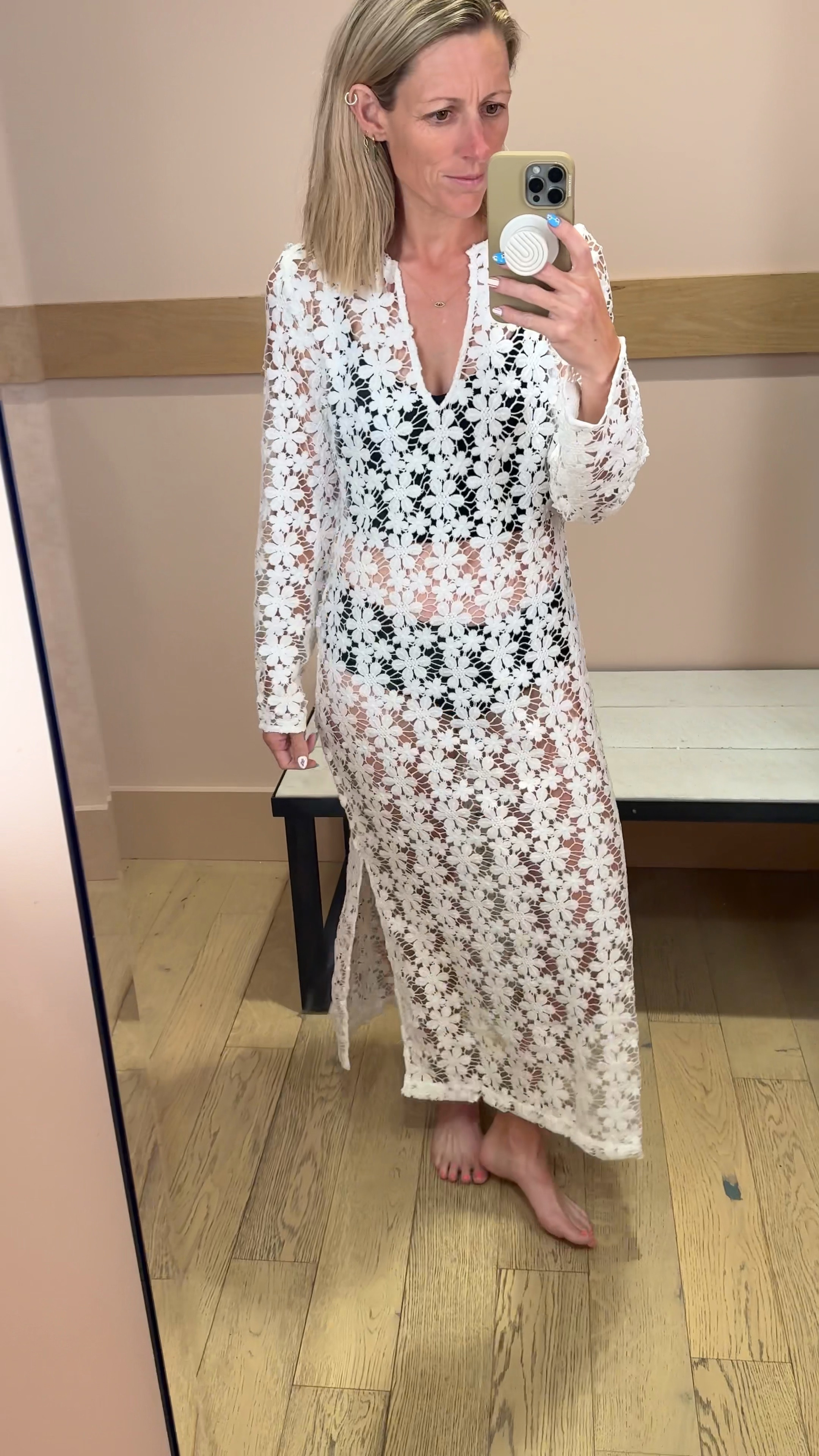 This white crochet swim cover up is everything! Currently 20% off

#VacationDress #VacationOutfit #SwimCoverup #PoolOutfit #BeachOutfit 

#LTKTravel #LTKSummerSales #LTKSwim