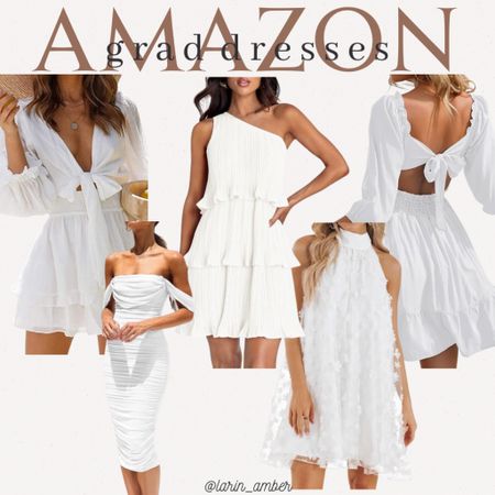 Amazon graduation dresses! 

White dress / spring outfit / vacation outfit / grad / Amazon finds / 



#LTKstyletip #LTKSeasonal #LTKU