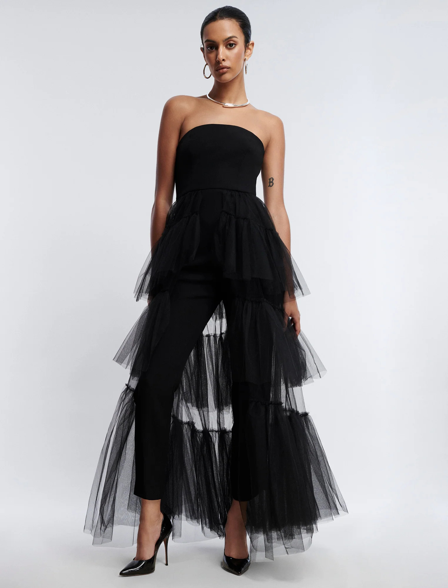 Black Ambrosia Jumpsuit Gown | Dresses | BCBGMAXAZRIA | BCBG Max Azria 