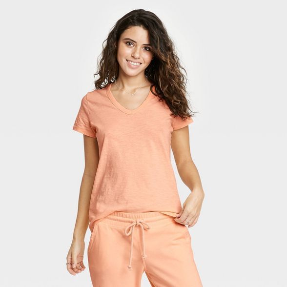 Women's Short Sleeve V-Neck T-Shirt - Universal Thread™ | Target