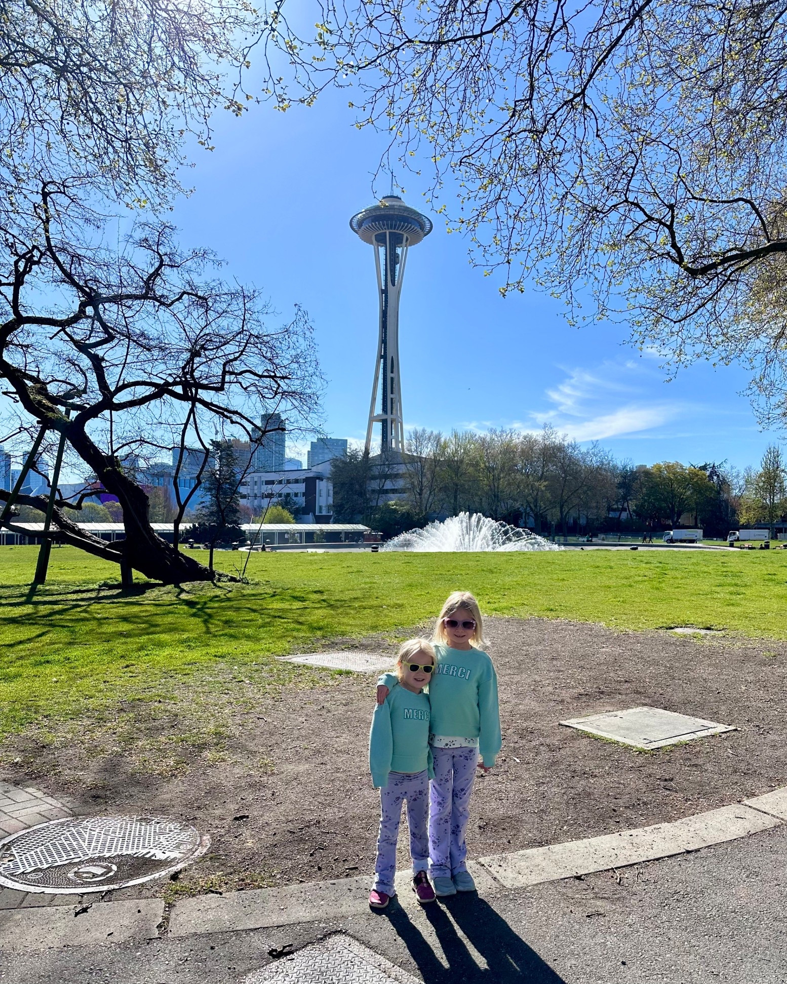 Matching sweatshirts, matching smiles, and one of my favorite Target finds 💚 These Cat & Jack “Merci” pullovers are soft, comfy, and the prettiest dusty mint shade for spring. Perfect for travel days, playground runs, and sister photo moments like this one. ✨ 
#LTKkids #TargetStyle #CatAndJack #SiblingStyle #KidsFashion #MomFinds #SpringStyle #LTKunder25

#LTKTravel #LTKmomlife #LTKKids