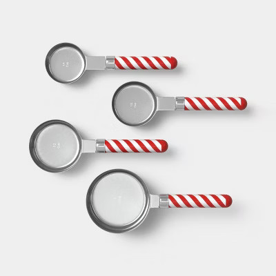 4pc Christmas Figural Candy Cane Measuring Cups - Wondershop™ | Target