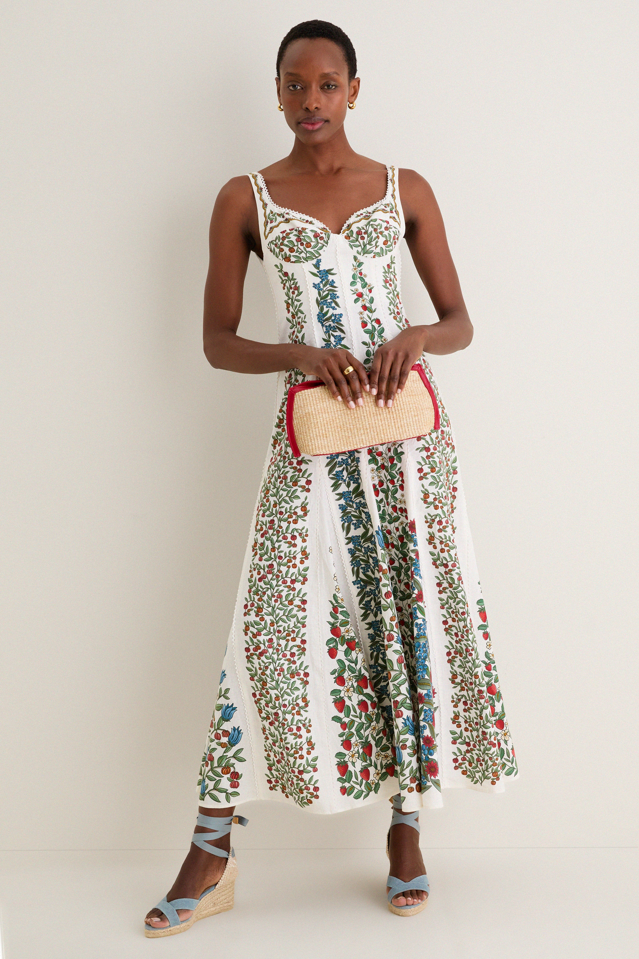 Fruit Beauty Off-White Maxi Dress | Tuckernuck (US)