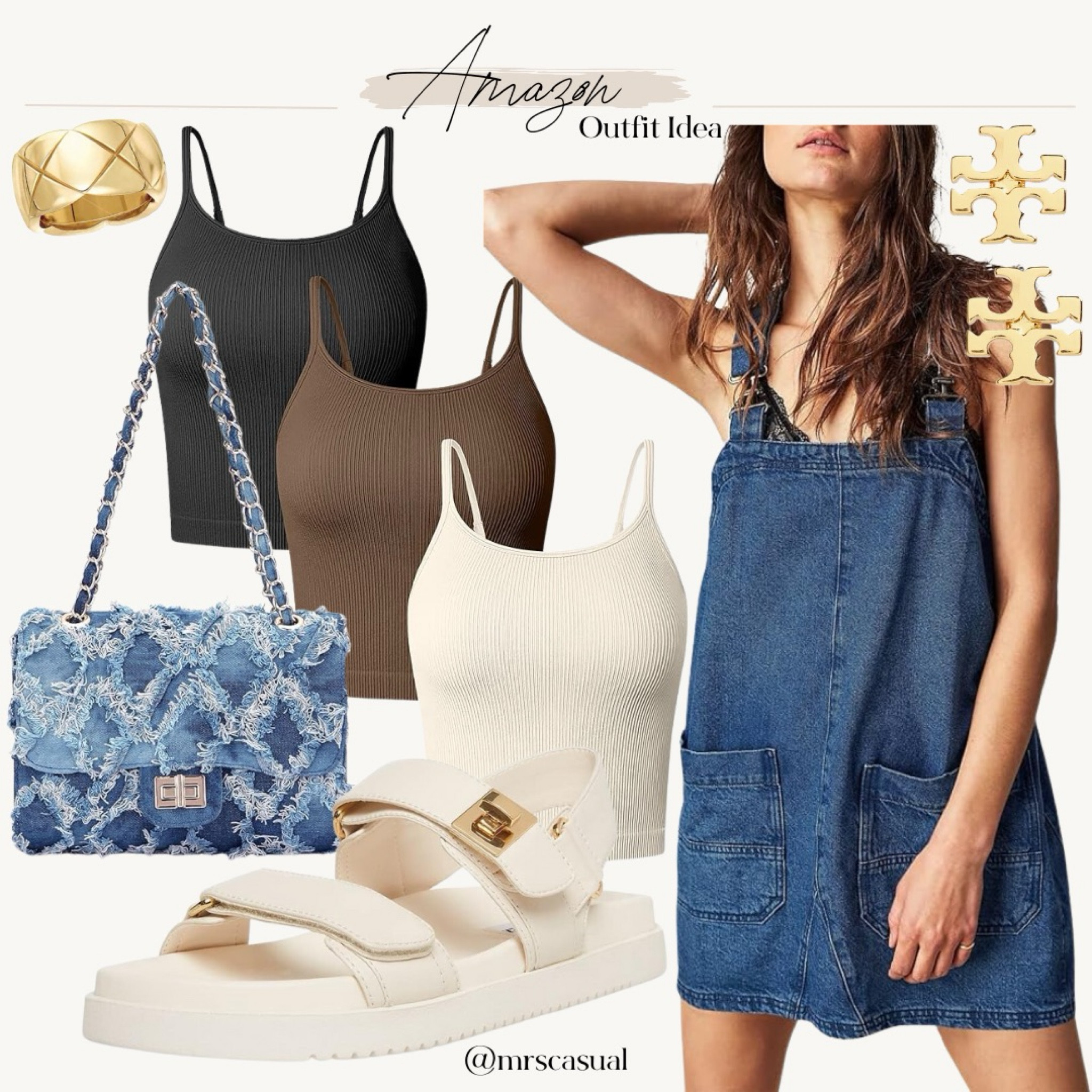 Love this overall dress from Amazon spring outfit idea 

#LTKfindsunder100 #LTKfindsunder50 #LTKSeasonal