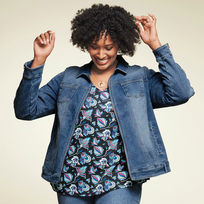 Denim Stretch Jacket | monroe+main