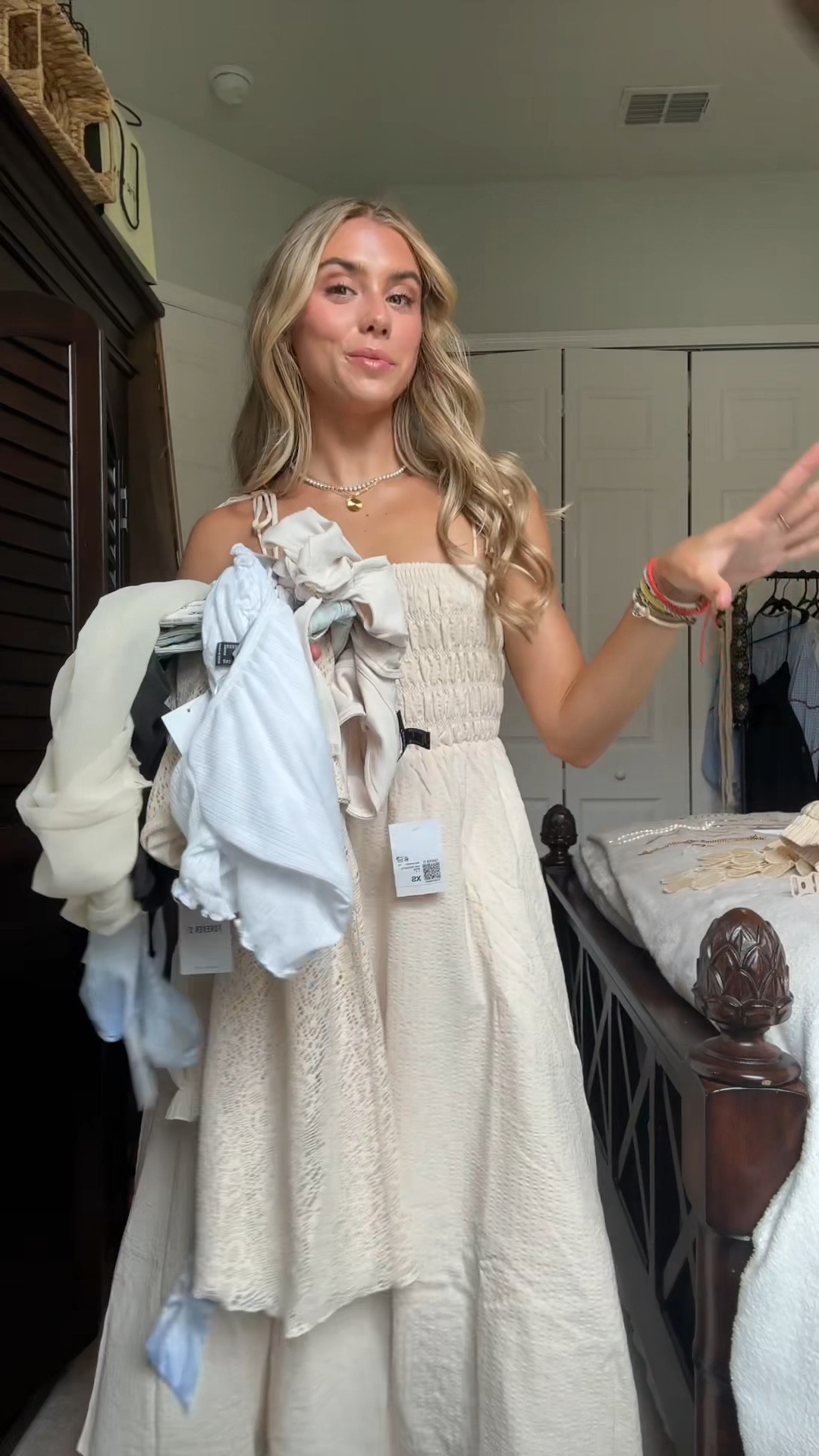 Forever 21 Haul! I am wearing a size XS and a size 25 in the denim. @forever21.  #forever21finds #forever21 #forever21haul #forever21ambassador #forever21clothes #foreverla #foreverbabe #forever21summer #f21xme #springfashion #springclothinghaul #summerclothinghaul #summerhaul #fyp #forever21finds2024 #tryonhaul #tryon #tryonwithme #trendyoutfits #trendyclothes #styleinspo #trending #currentfashiontrend #fashiontrends #2024trends #whitedress #whitedresses forever 21 haul, forever 21 clothing haul, affordable fashion, clothing haul, spring clothing haul, summer clothing haul, forever 21 fashion, forever 21 finds, forever 21 fashion 2024, outfit of the day, outfit inspo, outfit ideas, styling, try on, web exclusives, trendy clothes, going out clothes.

#LTKFindsUnder50 #LTKSaleAlert #LTKVideo