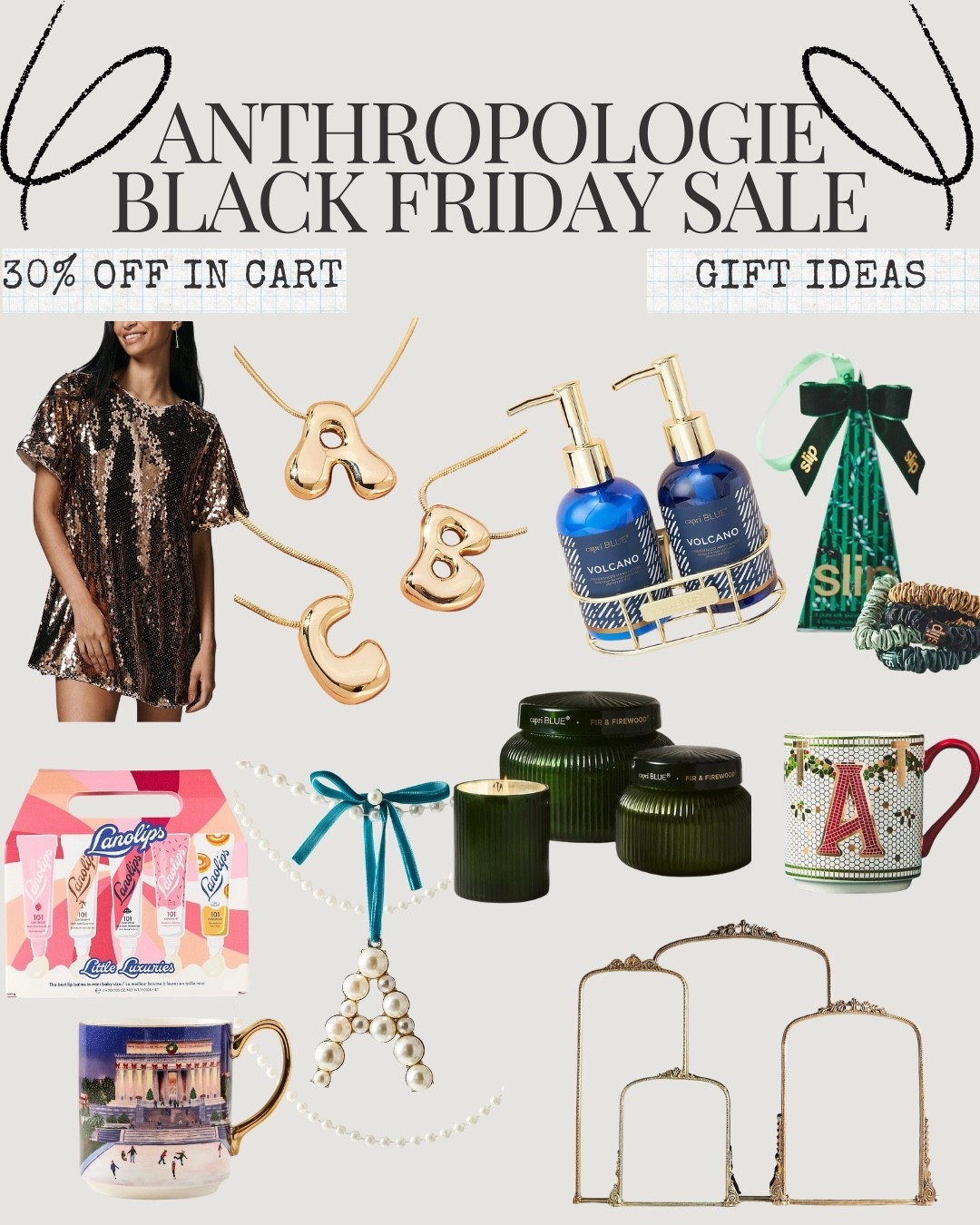 Anthropologie sale 

#LTKGiftGuide #LTKSaleAlert #LTKCyberWeek