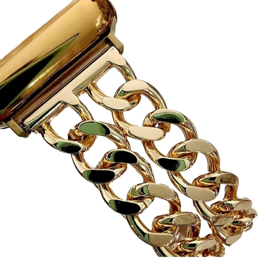 DSAAplus Compatible With Apple Watch Band 38mm 40mm 41mm 42mm 44mm 45mm 49mm,Stainless Steel Meta... | Amazon (US)