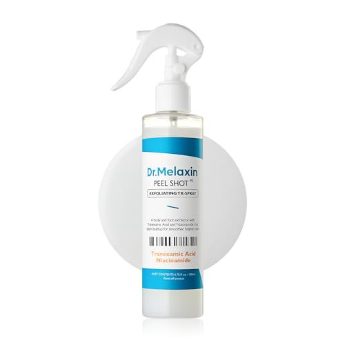 Dr.Melaxin TX Peel Shot Body Exfoliating Spray with Tranexamic Acid & Niacinamide, Brightening Body Care for Uneven Skin Tone, 200ml | Amazon (US)