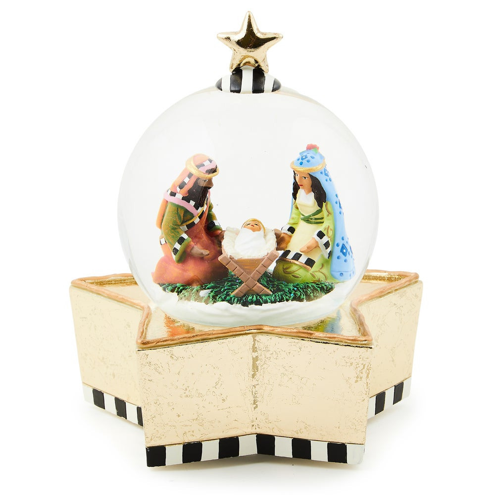 Patience Brewster Nativity Snow Globe | MacKenzie-Childs
