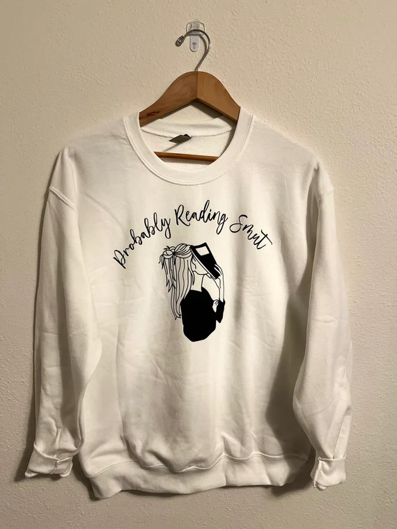 Probably Reading Smut Sweater - Etsy | Etsy (US)