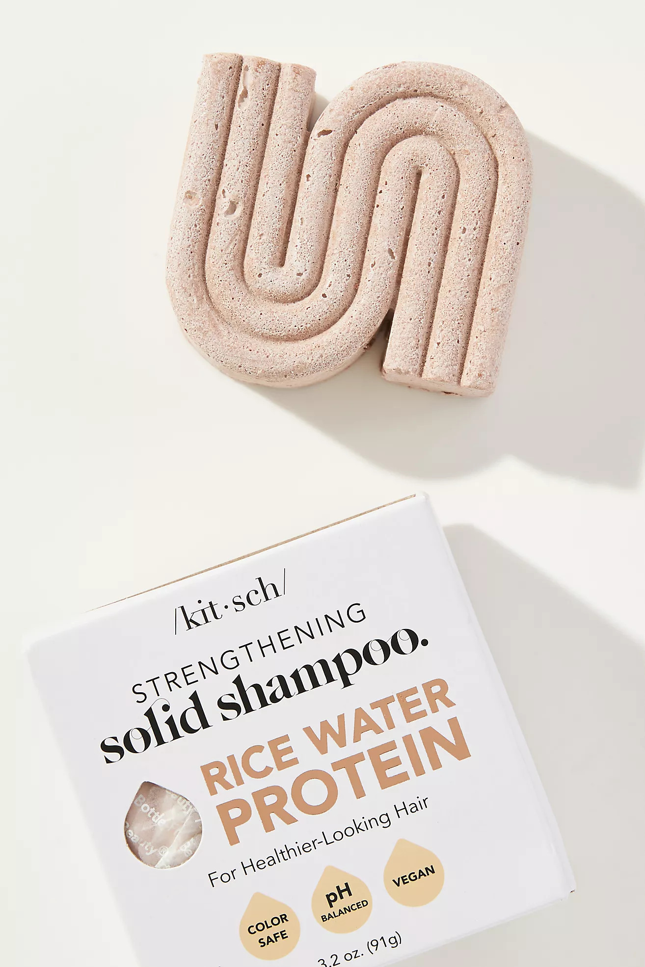 KITSCH Rice Water Protein Strengthening Shampoo Bar | Anthropologie (US)