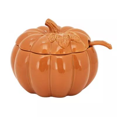 Pumpkin 96 oz. Soup Tureen with Ladle in Orange | Bed Bath & Beyond | Bed Bath & Beyond