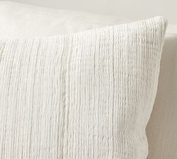 Textured Chenille Pillow | Pottery Barn (US)