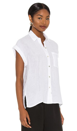 Whitney Top in White | Revolve Clothing (Global)