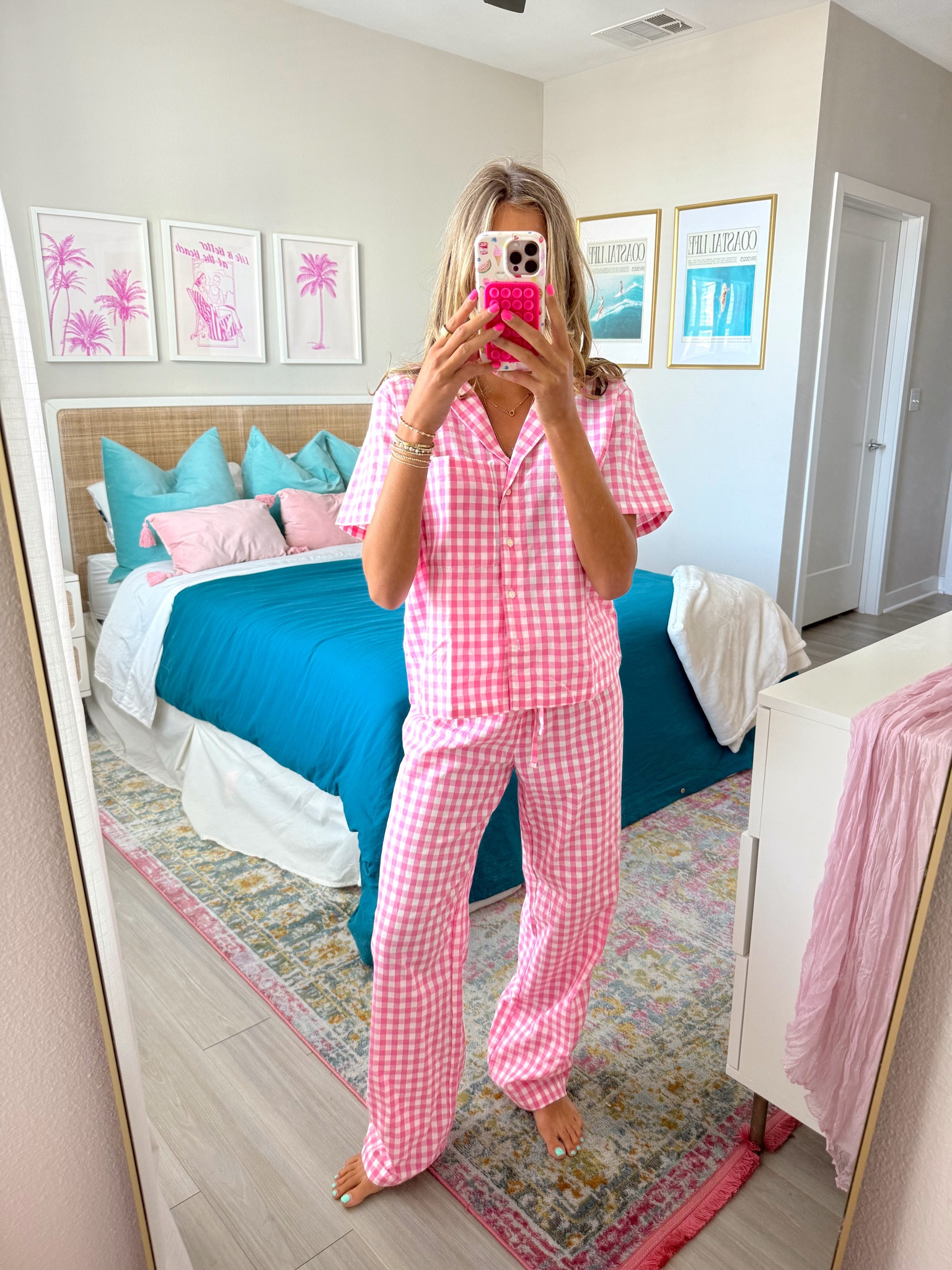 the cutest spring pjs from gap 💕🌷