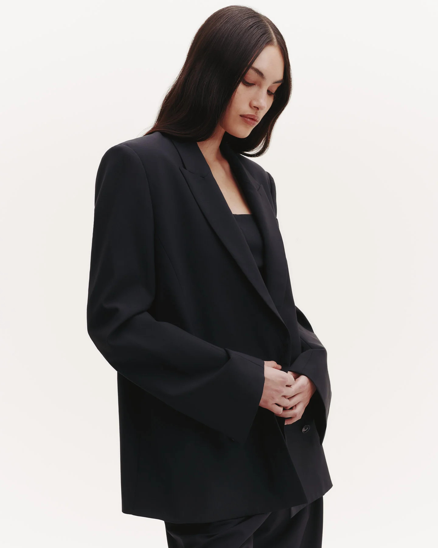 Tabitha Blazer in Ultrafine Stretch Suiting | TWP