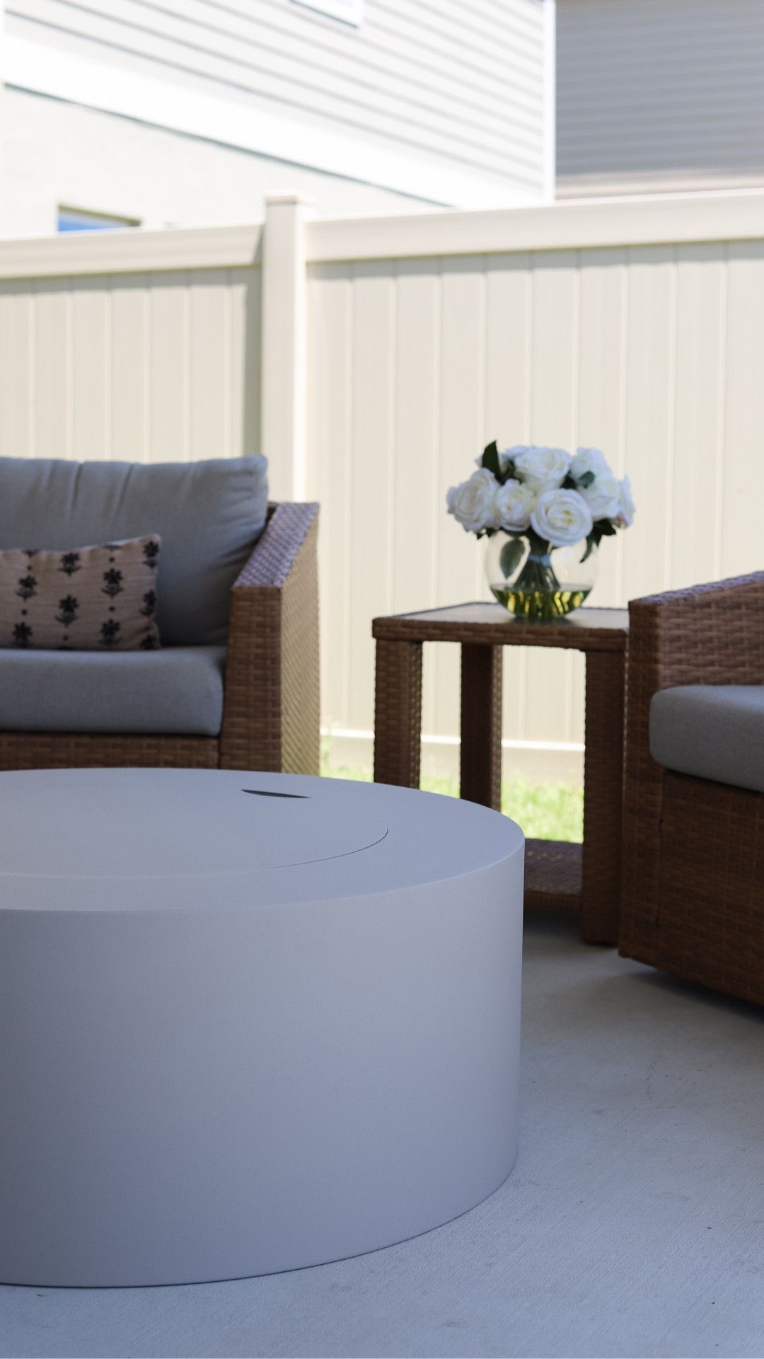 The @realflameusa Aegean 36” Round Fire Pit Table is officially the centerpiece of our outdoor space—clean, modern, and made for slow evenings outside. Paired with the matching propane tank cover for a seamless look, it’s as functional as it is beautiful.

What we love most? The built-in peace of mind. The included cover adds an extra layer of safety for little ones, so you can enjoy the glow without the worry.

AEGEAN20 stacks an additional 20% off already marked sale prices, PLUS free shipping!
*valid only on your fire pit model

Follow @jameskatehome for more home decor ideas and finds! 

.
.
.
.
.
.
.
#realflame #patioseason #romanticizinglife #springsummer #firepit
