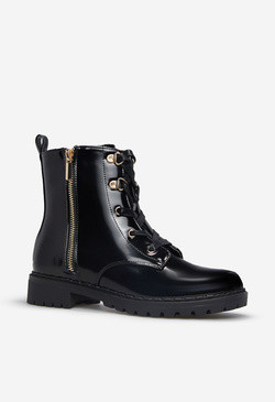 Don't Let Me Go Zip Up Combat Boot | ShoeDazzle Affiliate