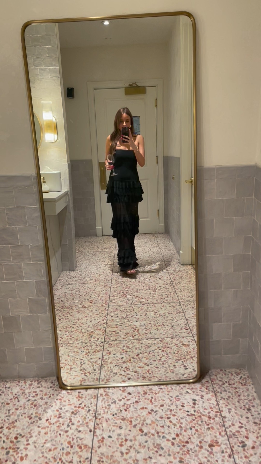 This black wedding guest dress has been a major hit—so many compliments, and it’s as comfortable as it is elegant. It stayed in place all night and works perfectly for black tie, formal, or cocktail weddings. Truly a staple if you have any upcoming events #weddingguestdress #blacktieapproved #ltkfashion #LIB #blacktiewedding

#LTKPetite #LTKFindsUnder100 #LTKWedding