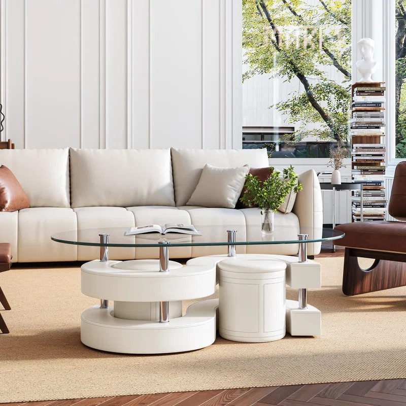 Addaly Glass Top Coffee Table | Wayfair North America