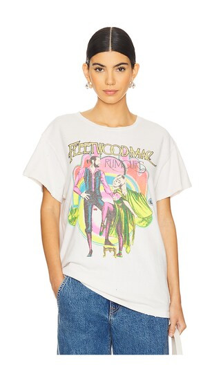 Madeworn Fleetwood Mac Tee in Neutral. - size M (also in L, S, XL, XS) | Revolve Clothing (Global)