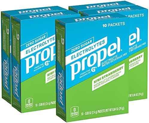 Propel Powder Packets Kiwi Strawberry With Electrolytes, 10 Count (Pack of 5) | Amazon (US)